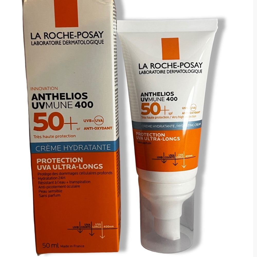 Anthelios UVmune 400 Suncare Cream - Orange & White